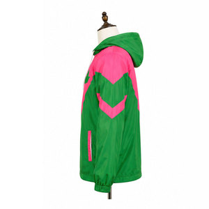 Alfa |   Kapa |   Chaqueta Cortavientos con Capucha para Mujer Alpha Sorority, Chaqueta Impermeable Universitaria con Bloques de Color y Cierre Completo, Chaqueta Ligera para Exteriores - Product Image 4