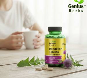 Comprimés de pissenlit de la meilleure sélection, emballage écologique, riches en nutriments, mélange d'herbes traditionnel pour la vitalité quotidienne - Product Image 4