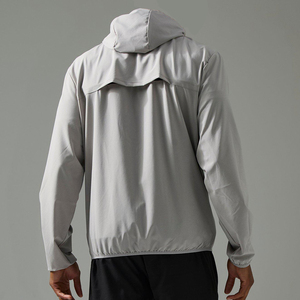 Veste de sport pour homme, nouvelle mode, en coton à carreaux, coupe-vent zippé, fabrication sur mesure - Product Image 4