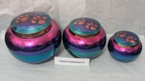 Pet Odyssey Cremation <b>Urn</b> - Premium Hand-Engraved Metal Pet <b>Urn</b> for Dogs & <b>Cats</b> - Small to Large Animal Memorial Supplies - Product Image 4