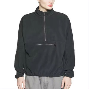 Fournisseur de sweats à col zippé : Sweat à col zippé personnalisé en French Terry pour les détaillants sportifs américains, faible MOQ, personnalisation du logo, tailles S-XL - Product Image 4