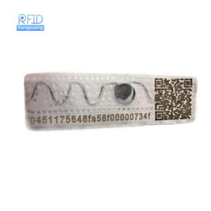 ป้าย RFID UHF แบบยืดหยุ่น ทอจากผ้า สามารถซักได้ <span class=keywords><strong>ค</strong></span>วามถี่ 860-960MHz สามารถซีลด้วยความร้อนและเย็บติดได้ สำหรับผ้าปูที่นอนโรงแรมและเสื้อผ้า - Product Image 3