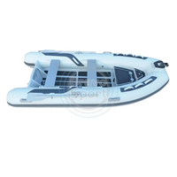 Bateau semi-rigide en aluminium de 11 pieds, modèle 330, avec coque en PVC Hypalon, à vendre