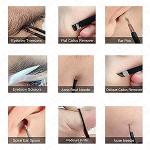 Wholesale Nail Care Grooming Kit Stainless Steel Manicure <b>Pedicure</b> <b>Set</b> with Travel Case Private Label OEM - Product Image 4