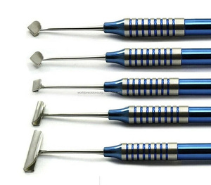 Juego de Instrumentos Quirúrgicos Dentales WORLD PRECISION SURGICAL, 5 Piezas, Mango Azul con Diseño Acanalado, Herramientas Periodontales, Cirugía Oral Manual - Product Image 6