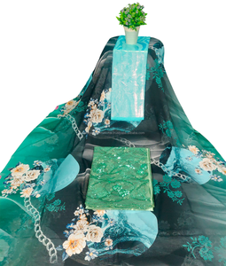 Recién llegado, vestido de novia Dirac ecológico para niñas, flameado estampado de estilo, sarga festiva Jacquard, tela de gasa tejida lisa - Product Image 3