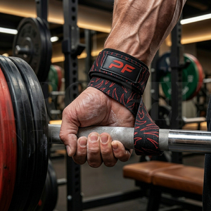 Accessoires de musculation, sangles de musculation de couleur unie, néoprène durable, soutien du poignet, entraînement en salle de sport, sangles robustes, unisexe - Product Image 3