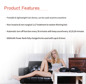 Capuchon laser portable 272 diodes pour la croissance des cheveux au laser avec fonction de prévention de la perte de cheveux - Product Image 6