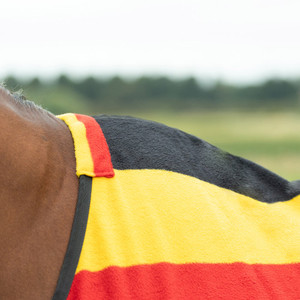 Couvertures d'hiver chaudes pour chevaux, service OEM de haute qualité, logo personnalisé, équipement équestre, couvertures pour chevaux en polaire respirante - Product Image 3