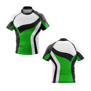 ชุดกีฬารักบี้คุณภาพสูงแบบซับลิเมชั่นสั่งทำพิเศษ ระบายอากาศได้ดี ไซส์พลัส ชุดยูนิเซ็กซ์ รับผลิตแบบ OEM พร้อมเสื้อรักบี้สั่งทำ - Product Image 6