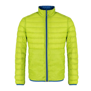 Men's <b>Warm</b> Outdoor Lightweight Puffer Down Jacket High Quality Hot Selling Winter Regular Jacket with Stand Collar - Product Image 1