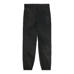 Unisex <b>Black</b> Cotton Jogger Pants Breathable Elastic Waist All Seasons Wear Men and Women <b>Rain</b> Suit - Product Image 1