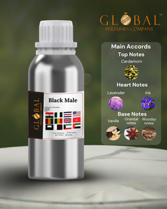 น้ำหอมกลิ่น BLACK MALE คุณภาพสูง พรีเมียม ติดทนนาน สำหรับผู้ค้าส่ง น้ำหอมเข้มข้นสำหรับใช้ทุกวัน - Product Image 1