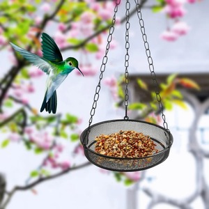 Outdoor Decorative Metal Bird Feeder Hanging <b>Garden</b> Patio Home Decor - Product Image 3