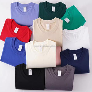 Camisetas de Manga Corta de Algodón Mercerizado de Alta Calidad, 220g, Corte Regular, Transpirables, Precio de Fábrica, Logotipo Personalizado del Fabricante - Product Image 6