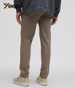 ออกแบบโลโก้ XEEP ตามสั่ง XC-MT-19 กางเกงขายาวผู้ชายทรงตรง สไตล์ลำลอง เอวสูง น้ำหนักเบา แห้งเร็ว ระบายอากาศได้ดี - Product Image 2