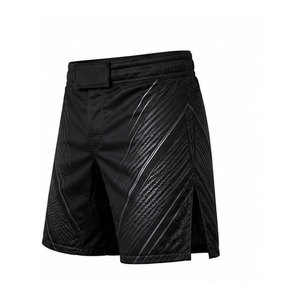 Shorts de MMA Ligeros para Competencia, Tela Elástica para Boxeo, Artes Marciales y Entrenamiento - Product Image 6