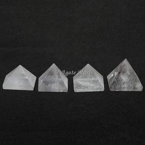 Venta al por mayor cristales de piedra de ágata natural lapislázuli a granel Feng Shui pirámides curativas piedras preciosas para la meditación - Product Image 2