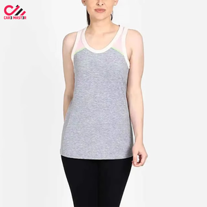 Camiseta sin Mangas para Mujer, Último Modelo en Venta, Material 100% Algodón, Transpirable, de Secado Rápido, para Gimnasio y Fitness - Product Image 1