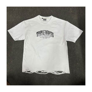 Camiseta de Hombre 100% Algodón, Color Sólido, Manga Corta, Cuello Redondo, en Oferta, con Diseño de Impresión DTG y Serigrafía - Product Image 1