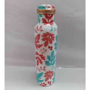 กระติกน้ำทองแดงแบบพกพา ดีไซน์ทันสมัย ผิวสัมผัสแบบตอกลาย - Product Image 3