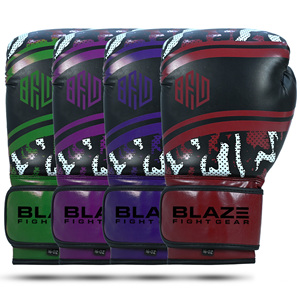 Gants de boxe antidérapants pour entraînement et sparring avec design personnalisé imprimé pour les sports et les salles de sport, arts martiaux et boxe. - Product Image 6