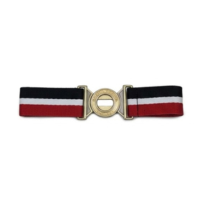 เข็มขัดหนังแบบปรับได้สำหรับงานพาเหรดและพิธีการ พร้อมตัวปรับโลหะ - Product Image 6