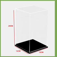 Vitrine personnalisée pour les objets de collection Boîte en acrylique transparent Alternative Glass Case for Display Action Figures Home Storage