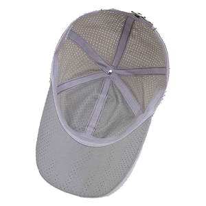 Unisex Breathable Mesh Baseball Cap Adjustable Solid Color Outdoor Sports <b>Hat</b> Spring <b>Summer</b> Casual 6-Panel Design - Product Image 6