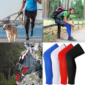 4 Pièces Manchons de jambe rafraîchissants à manches longues, légers, respirants et extensibles, pour hommes et femmes, pour le fitness et la sécurité - Product Image 5