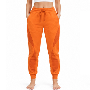 <b>Womens</b> Gym <b>Joggers</b> Cotton <b>Fleece</b> Straight Leg Training Pants OEM ODM Private Label Wholesale Fitness Apparel Factory Supplier - Product Image 1