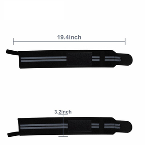 Attelles de poignet réglables en néoprène pour la musculation, le bodybuilding, le tennis – Protection professionnelle respirante avec fermeture auto-agrippante - Product Image 3
