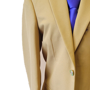 Blazer réversible en coton pour homme, col en V, style fraternité, écologique, respirant, anti-plis, veste de sport sur mesure - Product Image 3