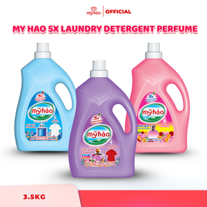 Lessive liquide écologique My Hao 5X, parfum français, nettoyage en profondeur, 3 en 1, propre, douce, parfum longue durée, Vietnam - Product Image 1