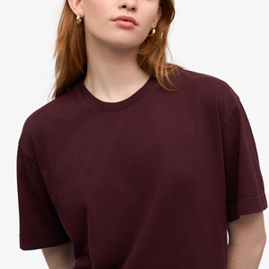 Services OEM – Nouveaux T-shirts Oversize Femme Style Urbain Ample 100% Coton Léger Respirant Séchage Rapide Idéal Été - Product Image 6