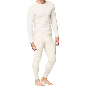 Ensemble de vêtements de sport pour hommes, 2 pièces, chemises de compression à manches longues et leggings longs jusqu'aux chevilles, pour la salle de sport, la remise en forme et l'entraînement, ensemble Rah Guard et leggings pour hommes - Product Image 5