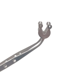 Pinza Quirúrgica Dental de Acero Inoxidable con Empuñadura Ergonómica, 3 Posiciones de Mandíbula, Punta de Orificio Simple/Doble, Herramienta de Precisión con Certificación CE - Product Image 5
