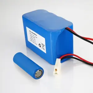 ली-आयन 4S2P 18650 14.4V 5200mAh 6000mAh 6400mAh हीटिंग तत्व सौर स्ट्रीट लाइट चिकित्सा उपकरण के लिए कस्टम बैटरी पैक