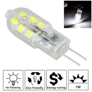 หลอดไฟ LED 12SMD G4 10ชิ้นหลอดไฟสำหรับเปลี่ยน2835สีขาวนวลหรี่แสงได้ไฟฟ้ากระแสตรง12โวลต์ - Product Image 5