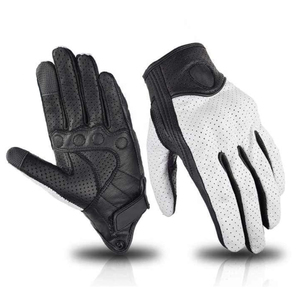 Gants de moto en cuir imperméables, compatibles écran tactile, anti-transpiration, pour la conduite, le motocross et les motards, vente en gros OEM - Product Image 5