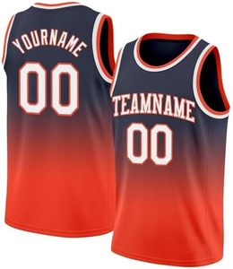 Maillot de basket sublimé personnalisé, noir et rouge, sans manches, en mesh respirant. - Product Image 1