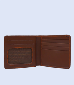 2026 Premium Men's Genuine Leather RFID <b>Wallet</b> Open Custom Logo <b>Card</b> <b>Holder</b> Short Fold Polyester Lining High Quality OEM Product - Product Image 6