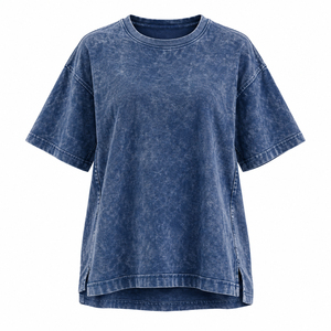Camiseta de Mujer de Alta Calidad con Lavado Ácido, Construcción Duradera, Tela Suave y Diseño Cómodo - Product Image 1