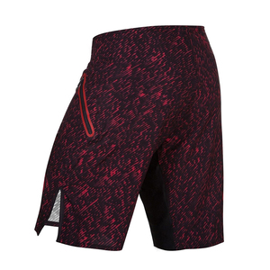 Custom Logo MMA Fight Shorts Premium Moisture Wicking Stretch Fabric Martial Arts Athletic Shorts - Product Image 2