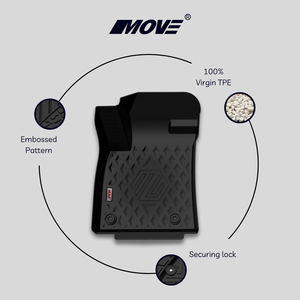 Alfombrillas de vehículo de ajuste personalizado TPE duraderas de alta calidad para todo tipo de clima, protección Interior antideslizante para MG 5 2022 + vehículos, alfombrillas de coche OEM - Product Image 4