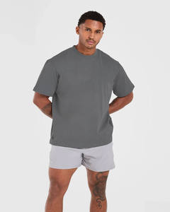 เสื้อยืดวิ่งออกกำลังกายคุณภาพสูงสำหรับผู้ชาย ผลิตโดยผู้ผลิตเสื้อผ้ากีฬาแบบกำหนดโลโก้เองได้ ผลิตจากใยไผ่ จำหน่ายเสื้อผ้าจำนวนมาก - Product Image 3