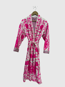 Veste en velours brodée de fleurs, col mandarin, manches longues, style Prairie Chic, grande taille, vêtements d'hiver pour femmes - Product Image 2