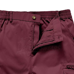 Pantalones Cortos Cargo Casuales para Hombre, Producción Confiable de Fábrica, Transpirables, Ecológicos, con Cierre de Botón, Mezcla de Algodón - Product Image 4