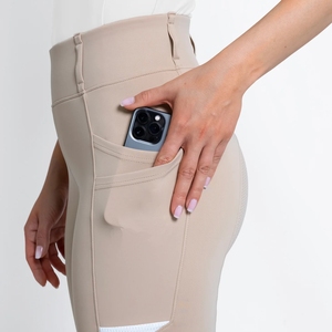 Pantalones de Montar a Caballo de Alta Calidad, Elásticos en 4 Direcciones, Leggings, Ropa Ecuestre, en Tela Técnica con Tacto Suave - Product Image 4