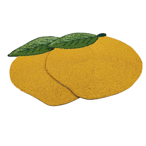 Ensemble de sets de table perlés, sets de table luxueux pour la décoration de table, forme ronde, sets de table perlés à prix avantageux - Product Image 5